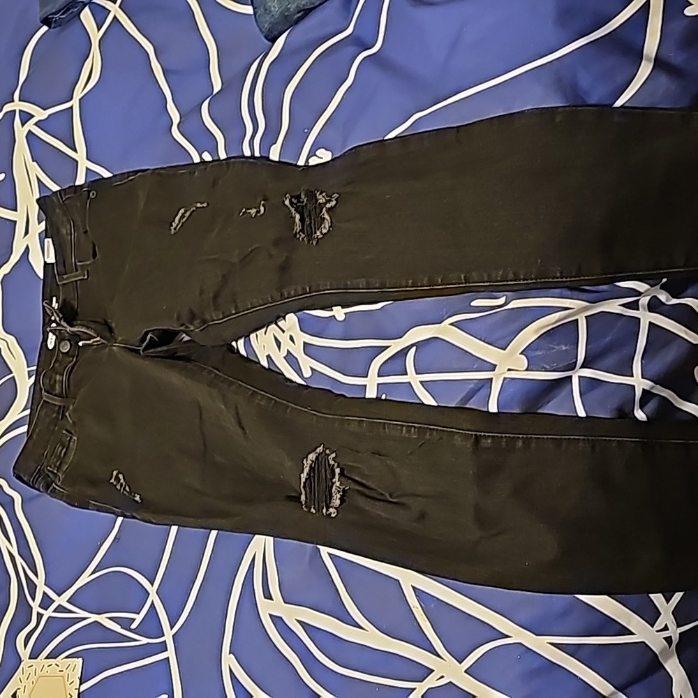Womens old navy black jeans